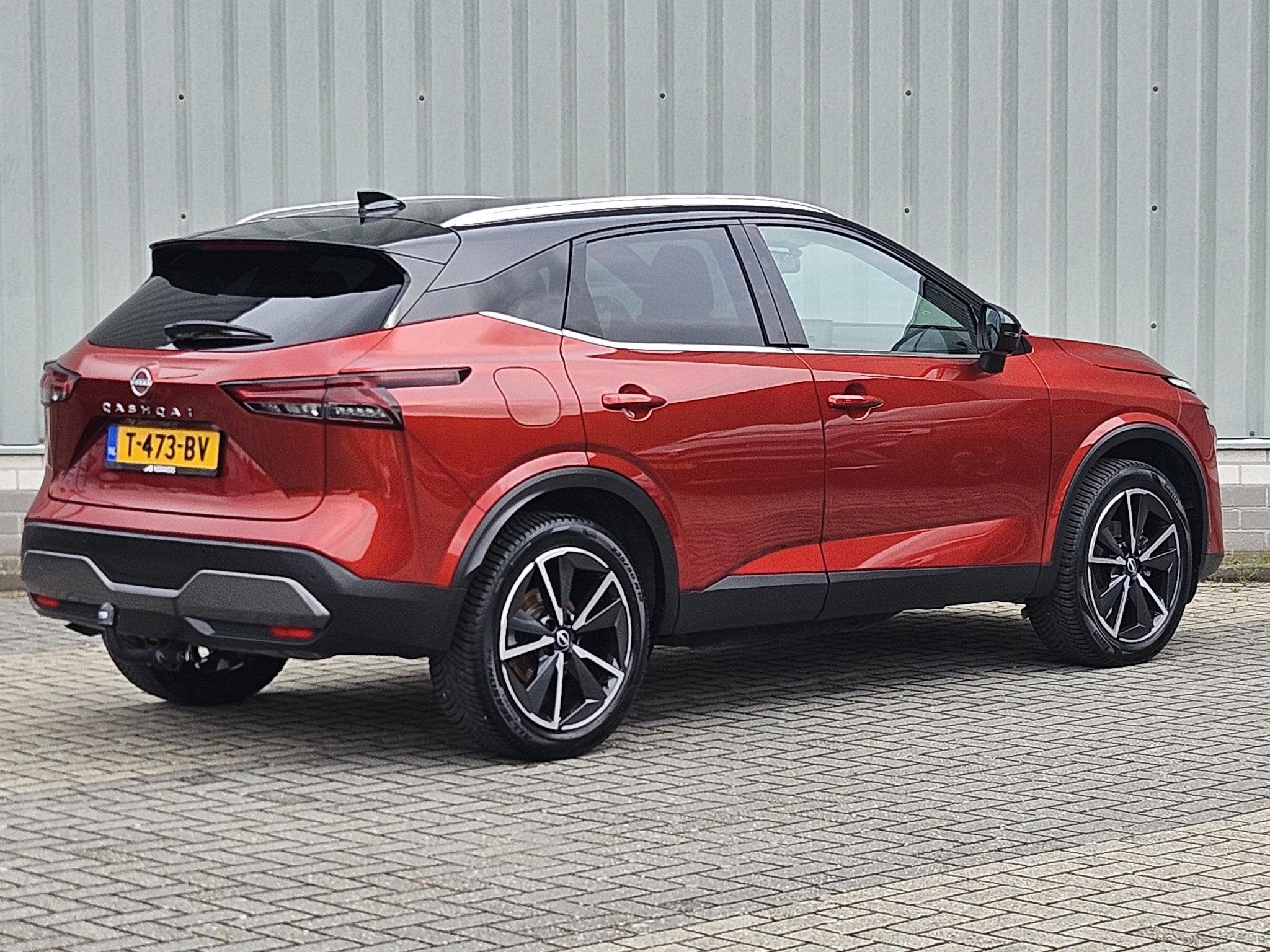 Nissan Qashqai 1.3 MHEV Tekna / Trekhaak / Panoramadak / Hea, Auto's, Voorwielaandrijving, 1304 kg, Gebruikt, Euro 6