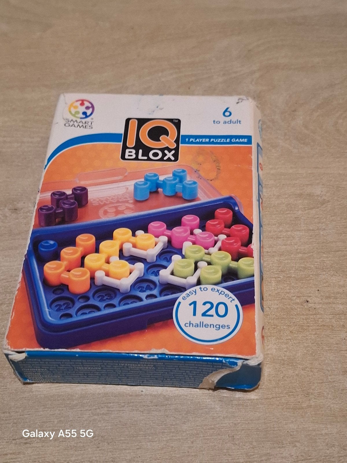 SmartGames IQ Blox Puzzelspel - Logica & Strategie, Ophalen of Verzenden, Zo goed als nieuw, Rubik's of 3D-puzzel