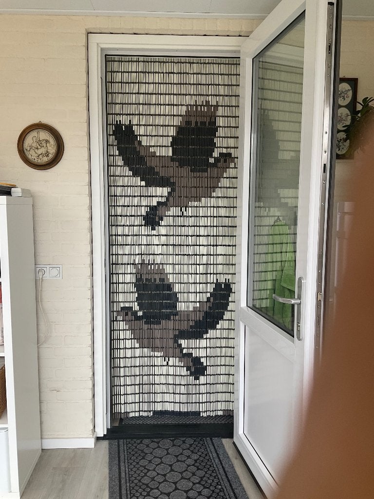 Vliegengordijn, Huis en Inrichting, Stoffering | Gordijnen en Lamellen, Ophalen, 90 cm, Grijs, Overige merken