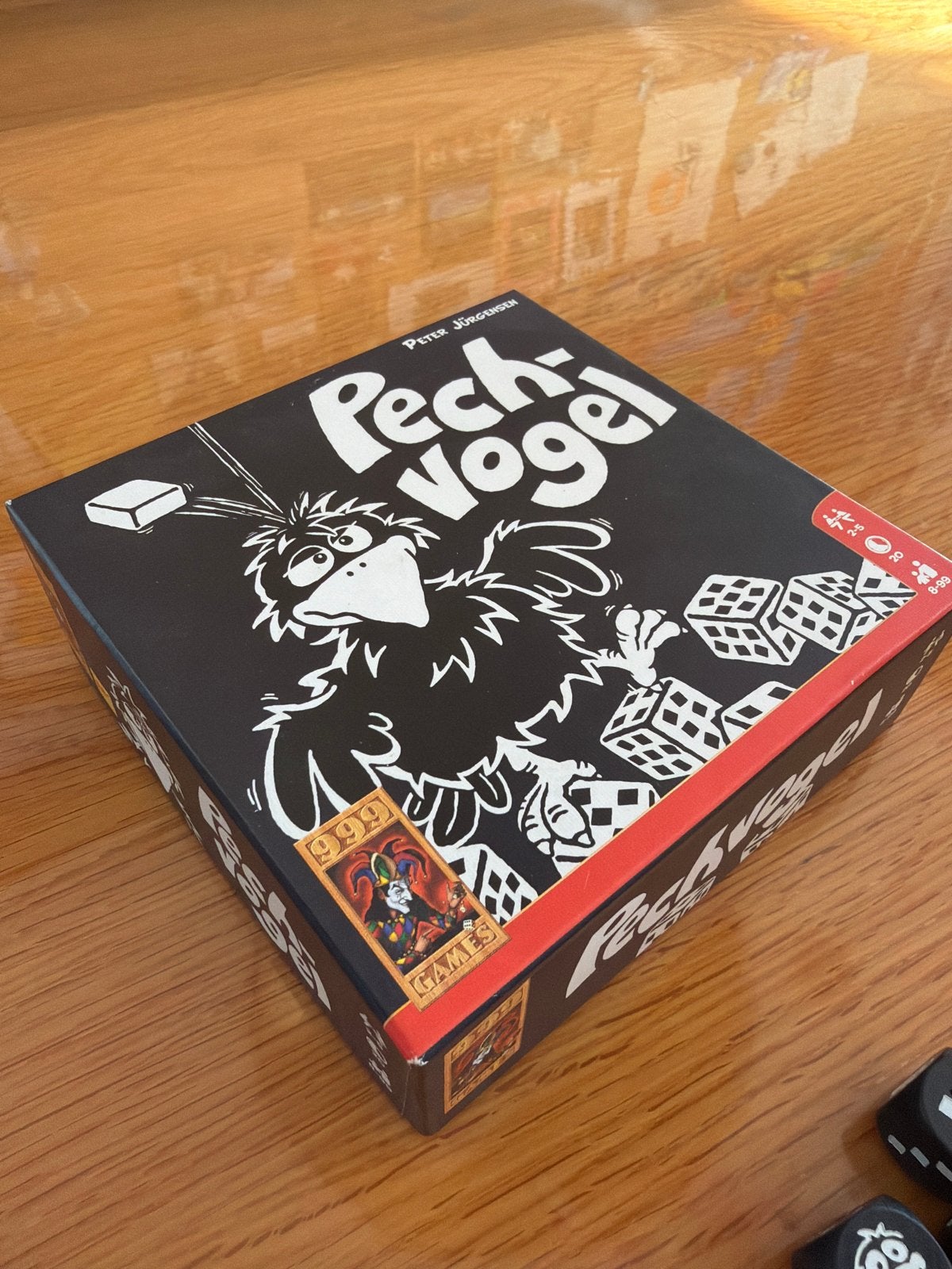 Pechvogel dobbelspel - Compleet en in goede staat, Een of twee spelers, Ophalen of Verzenden, Zo goed als nieuw