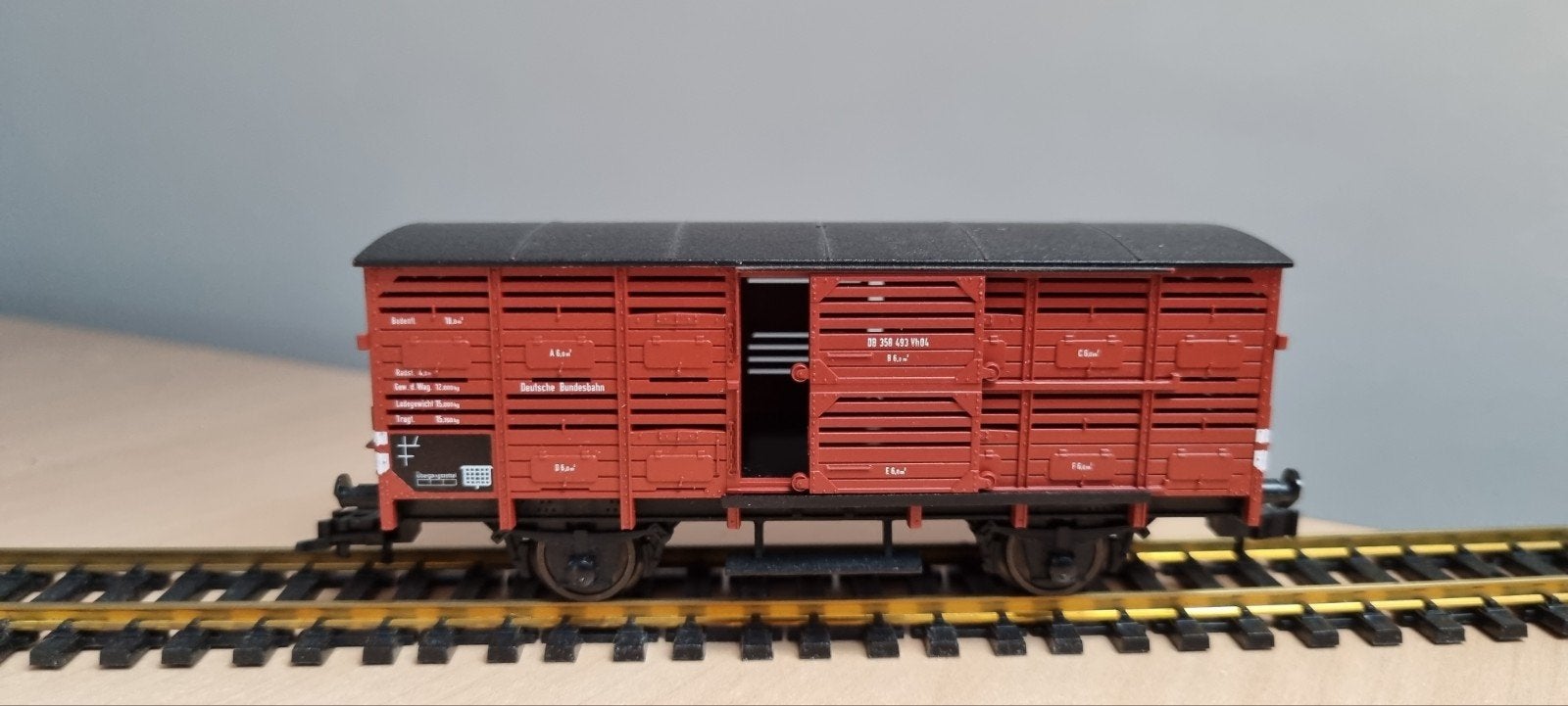 Fleischmann veewagen DB, Gebruikt, Gelijkstroom, Fleischmann, Wagon