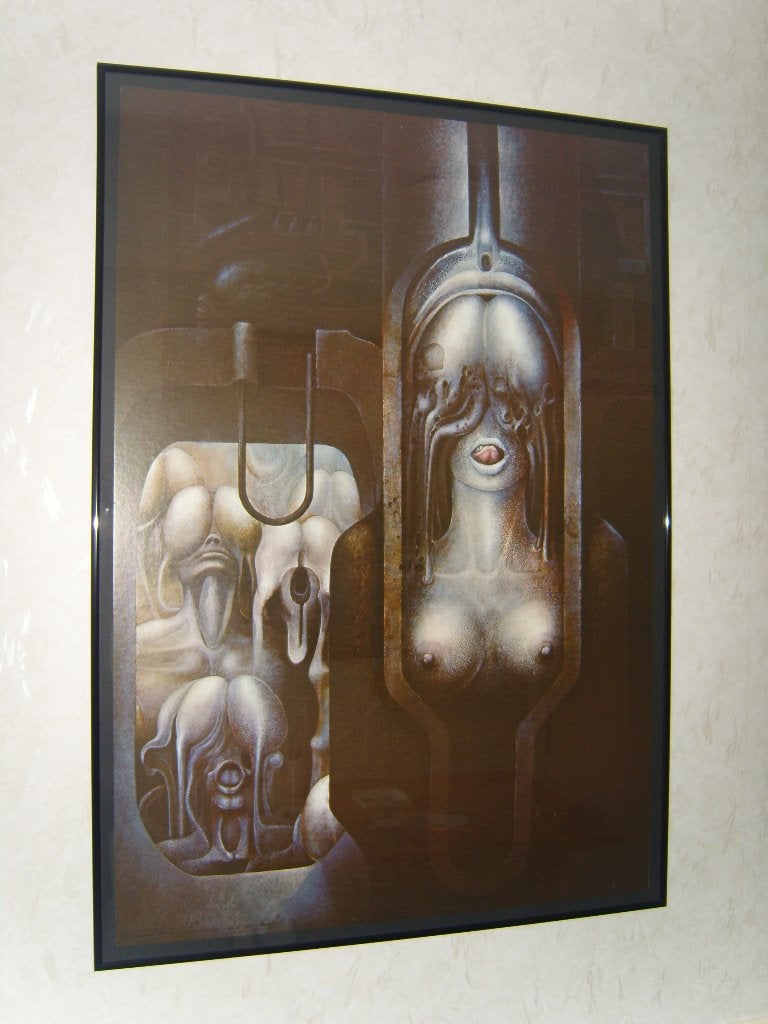 H.R. Giger poster Phallelujah 1973 Wizard & Genius, Ophalen