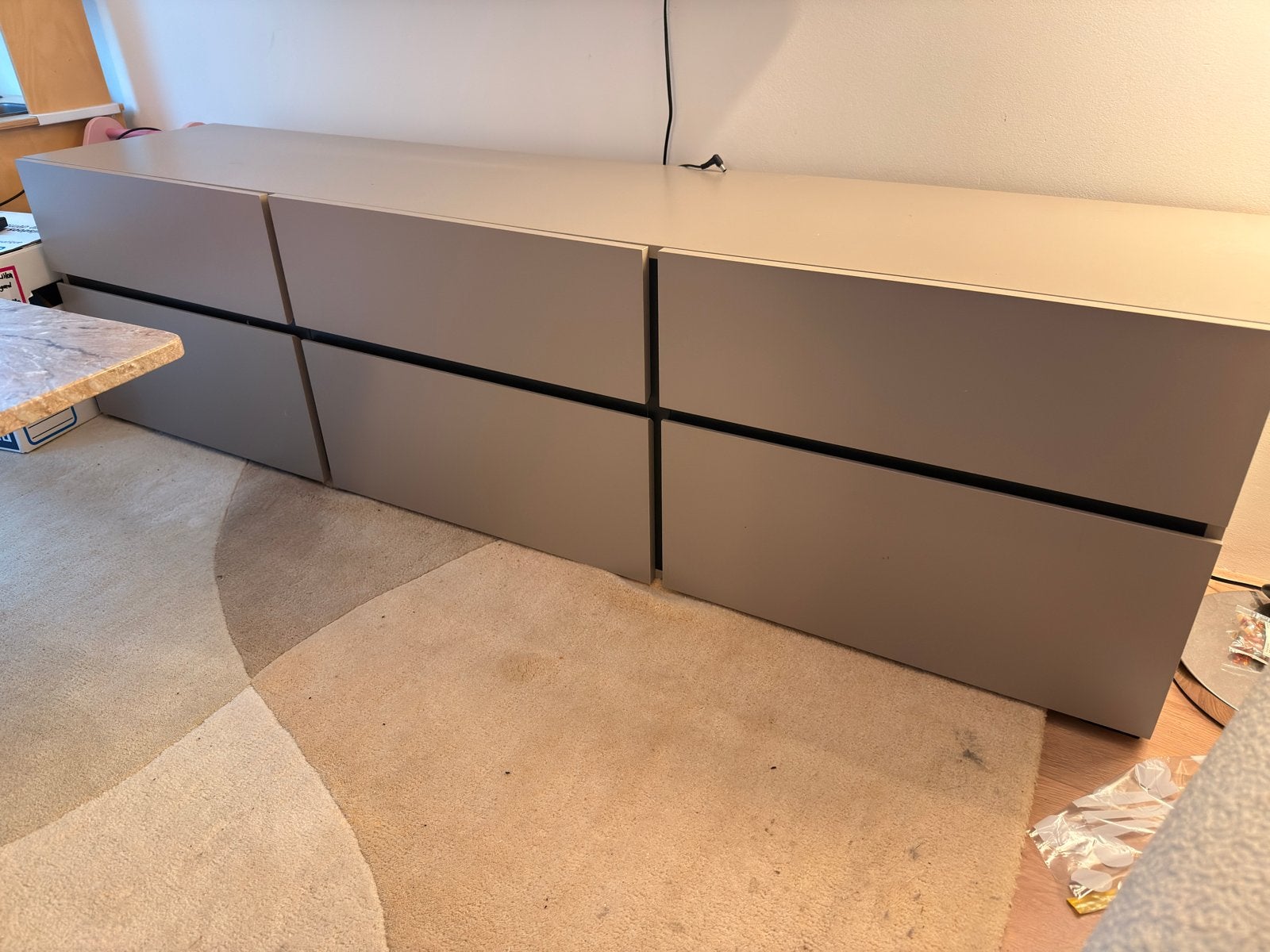 Tv Meubel zo goed als nieuw, Ophalen, 150 tot 200 cm, Zo goed als nieuw, Minder dan 100 cm