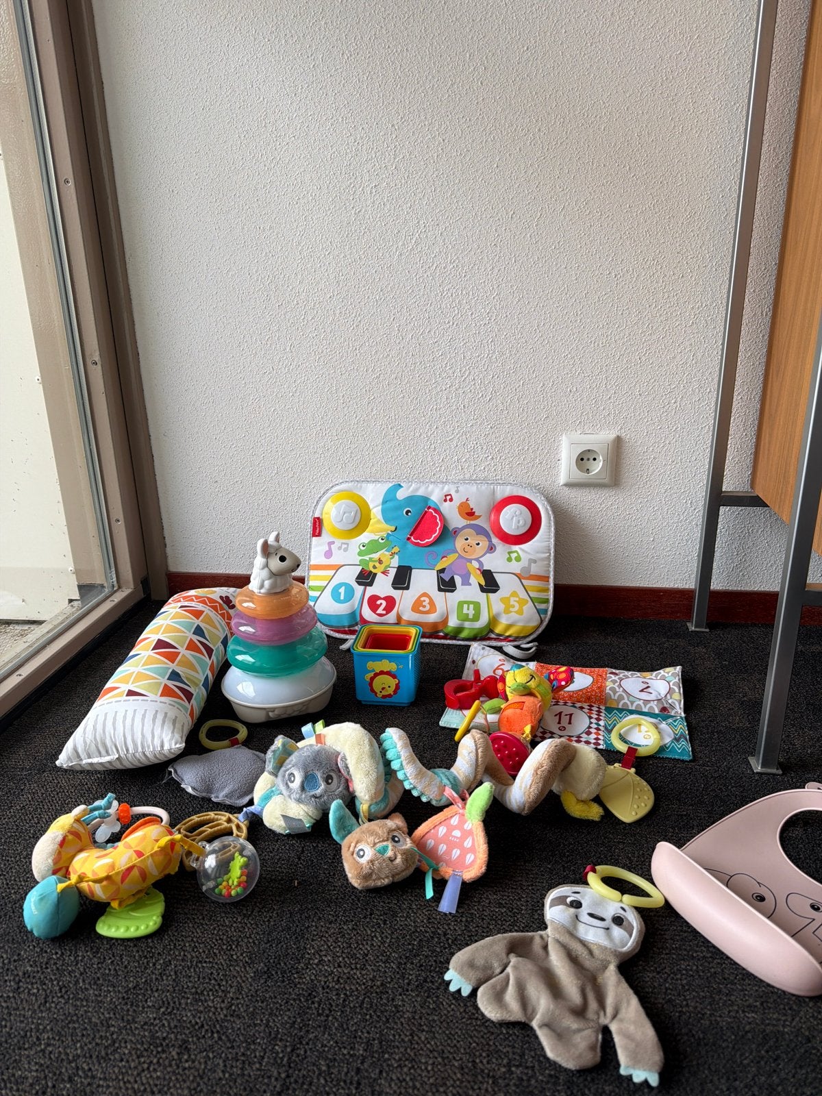 Grote set baby- en peuterspeelgoed (Fisher-Price, Chicco), Ophalen, Gebruikt, Overige typen, Met licht