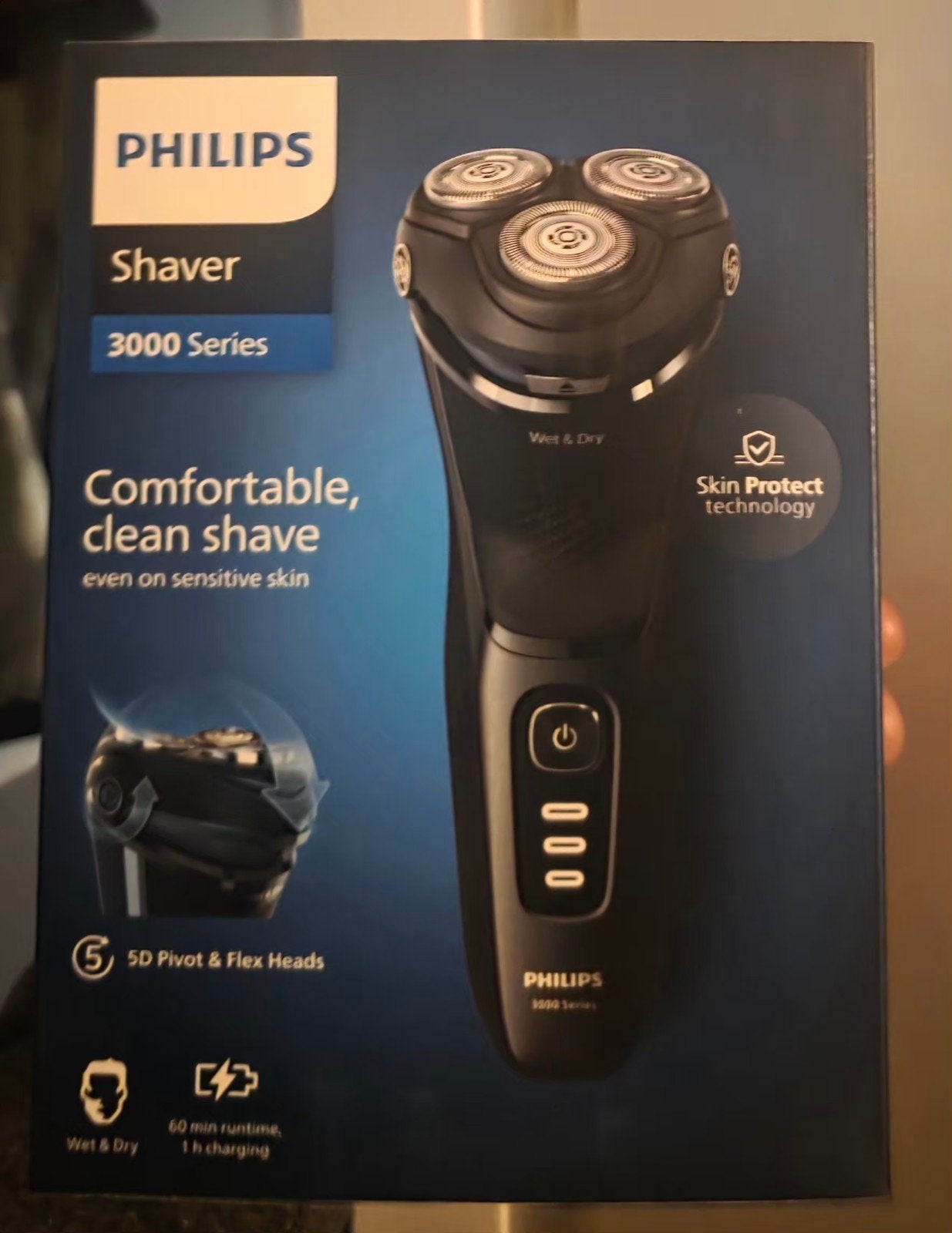 Philips Shaver 3000 Series S3244/12, Ophalen of Verzenden, Nieuw, Scheren en Epileren