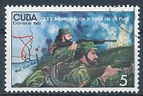 Cuba 1987 M3073 gest., Ophalen of Verzenden, Gestempeld, Midden-Amerika