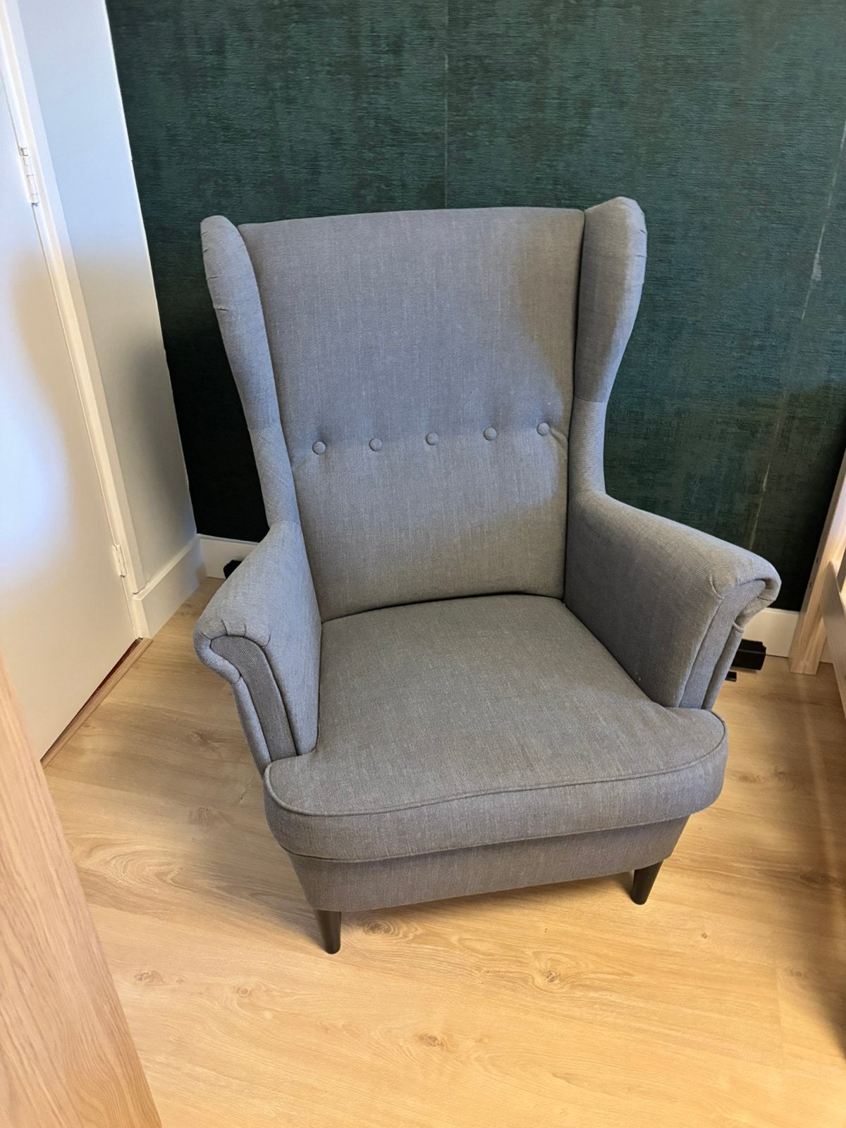 Ikea strandmon, Huis en Inrichting, Fauteuils, Ophalen, Zo goed als nieuw