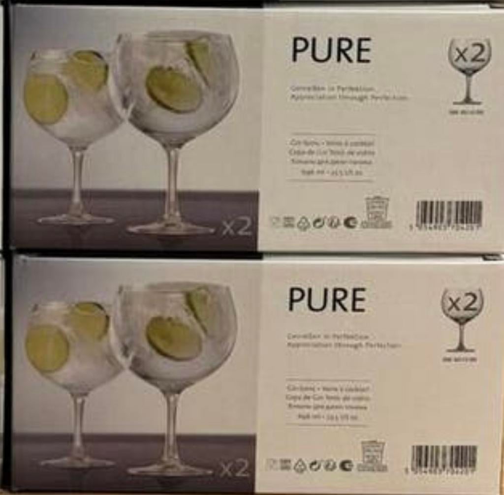 ** 4 STUKS NIEUWE SCHOTT ZWIESEL GIN-TONICGLAZEN **, Ophalen of Verzenden, Nieuw