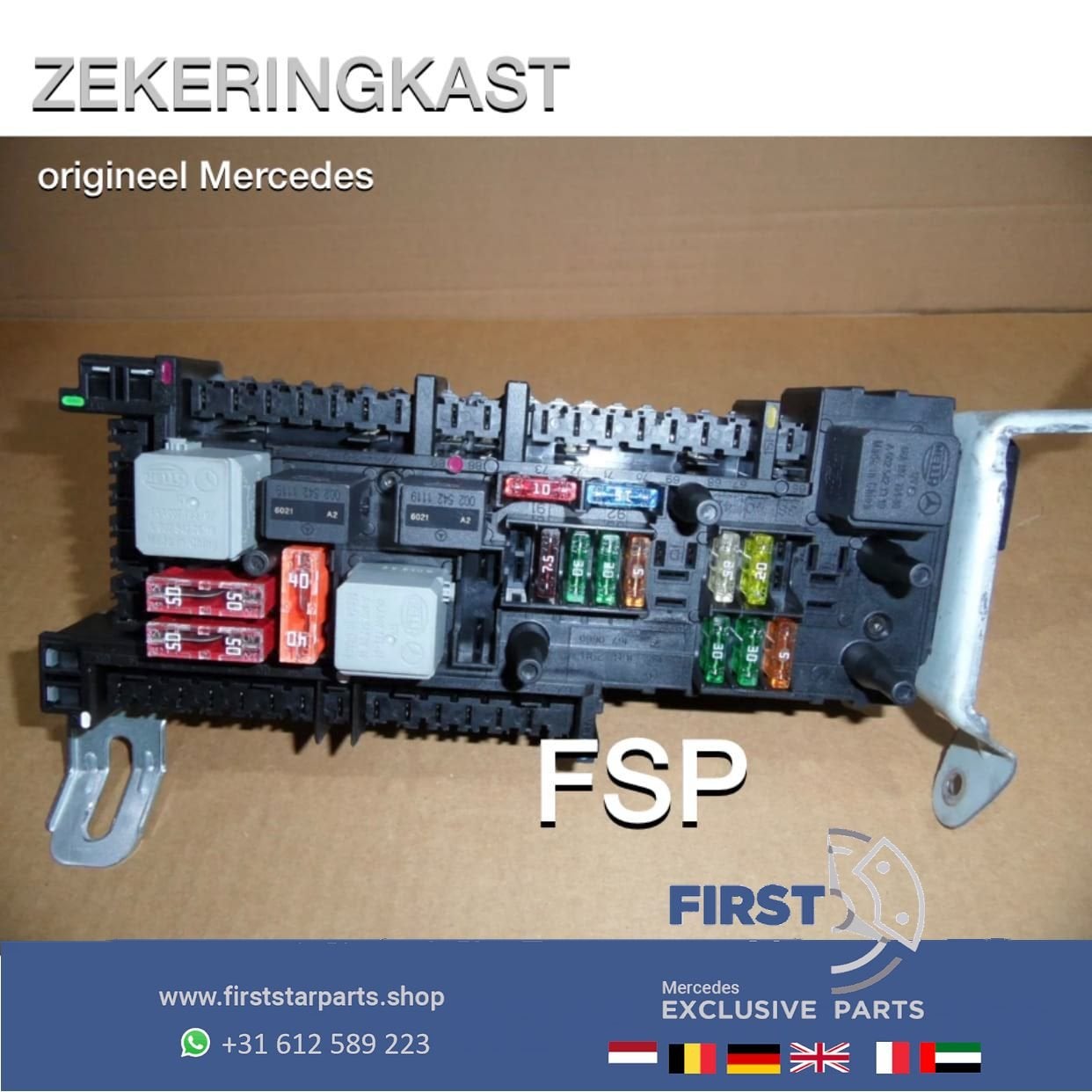 Zekeringkast A2045454501 Mercedes A B C CLA CLS E M GLA GLC