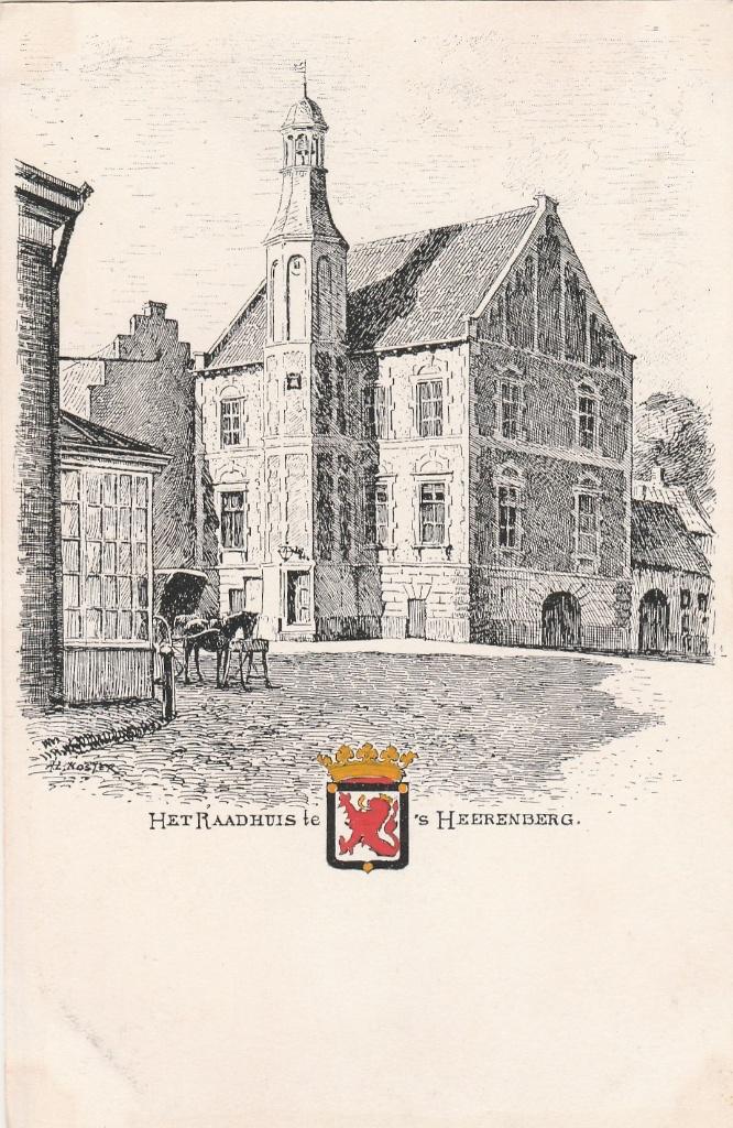 's heerenberg- raadhuis, Verzenden, 1940 tot 1960