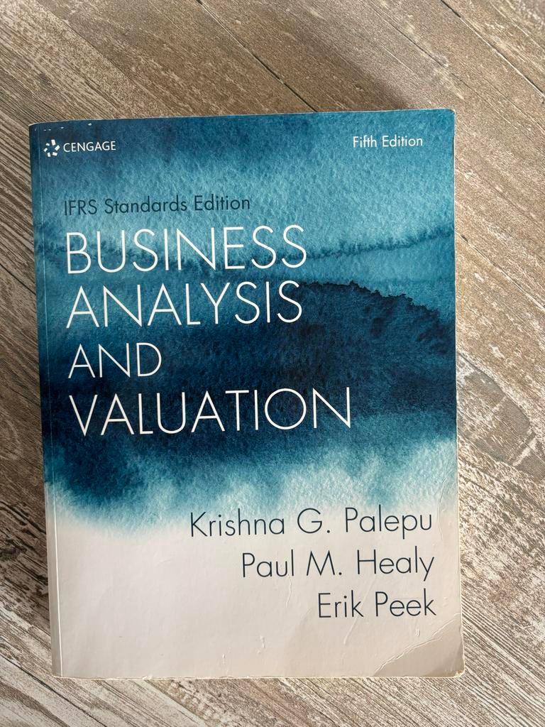 Business Analysis and Valuation - Fifth Edition, Ophalen of Verzenden, Gelezen, Economie en Marketing