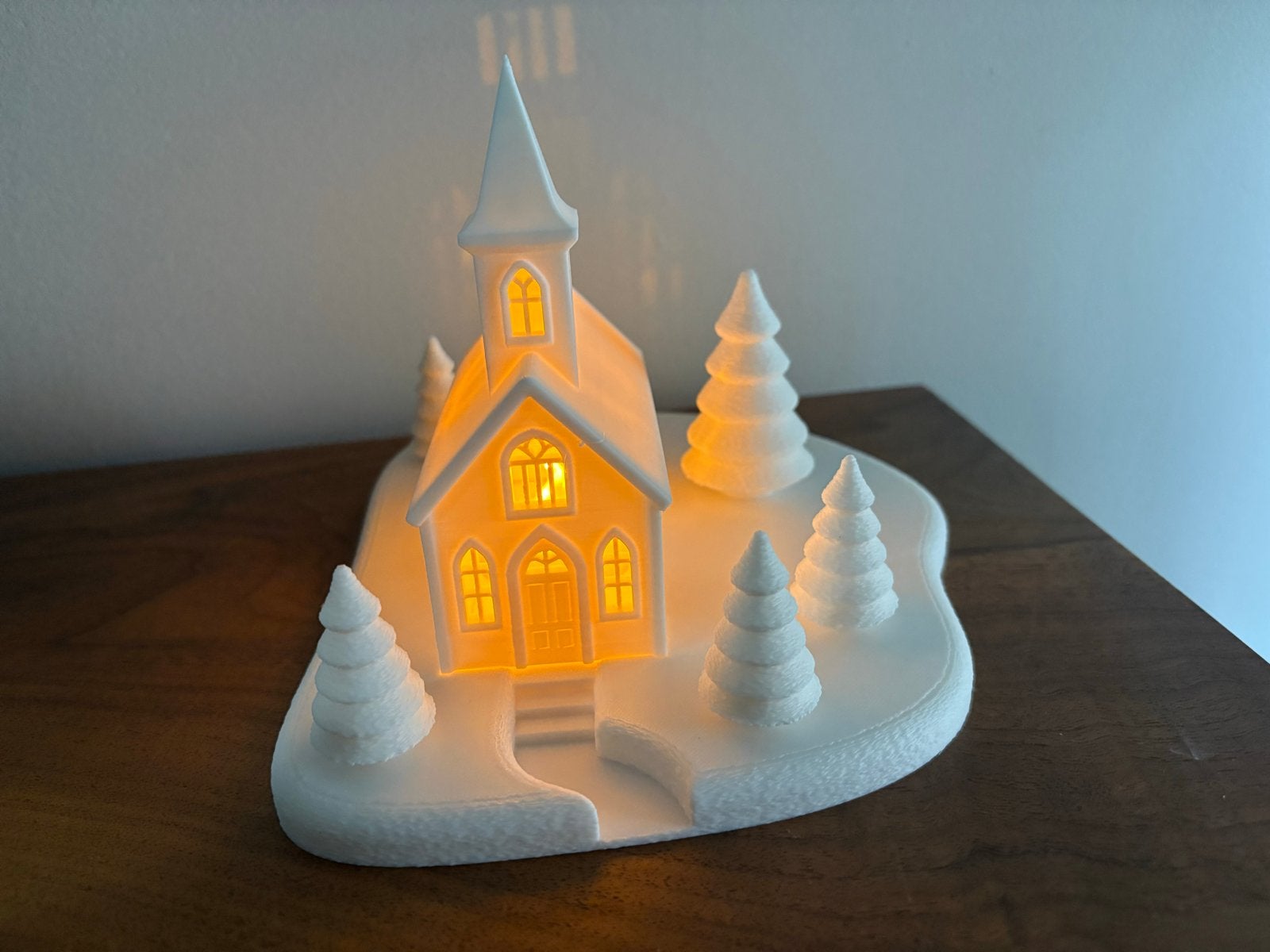 Kersthuisje winterhuisje led huisje, Ophalen of Verzenden, Nieuw