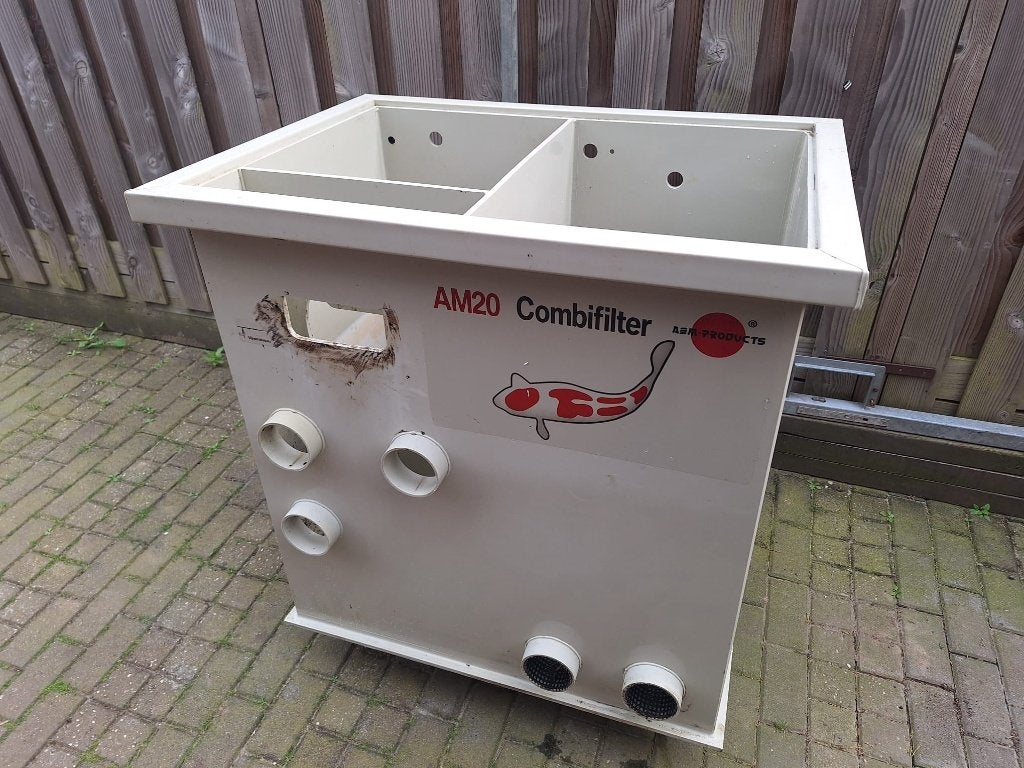 combifilter trommelfilter mooi om mattenkamer bewegend bed, Ophalen, Gebruikt, Vijverfilter