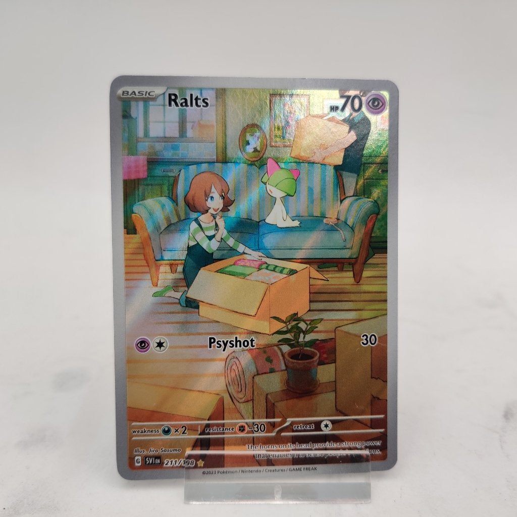 Pokemon Ralts (SVI 211) nu voor €49.99, Ophalen of Verzenden, Zo goed als nieuw