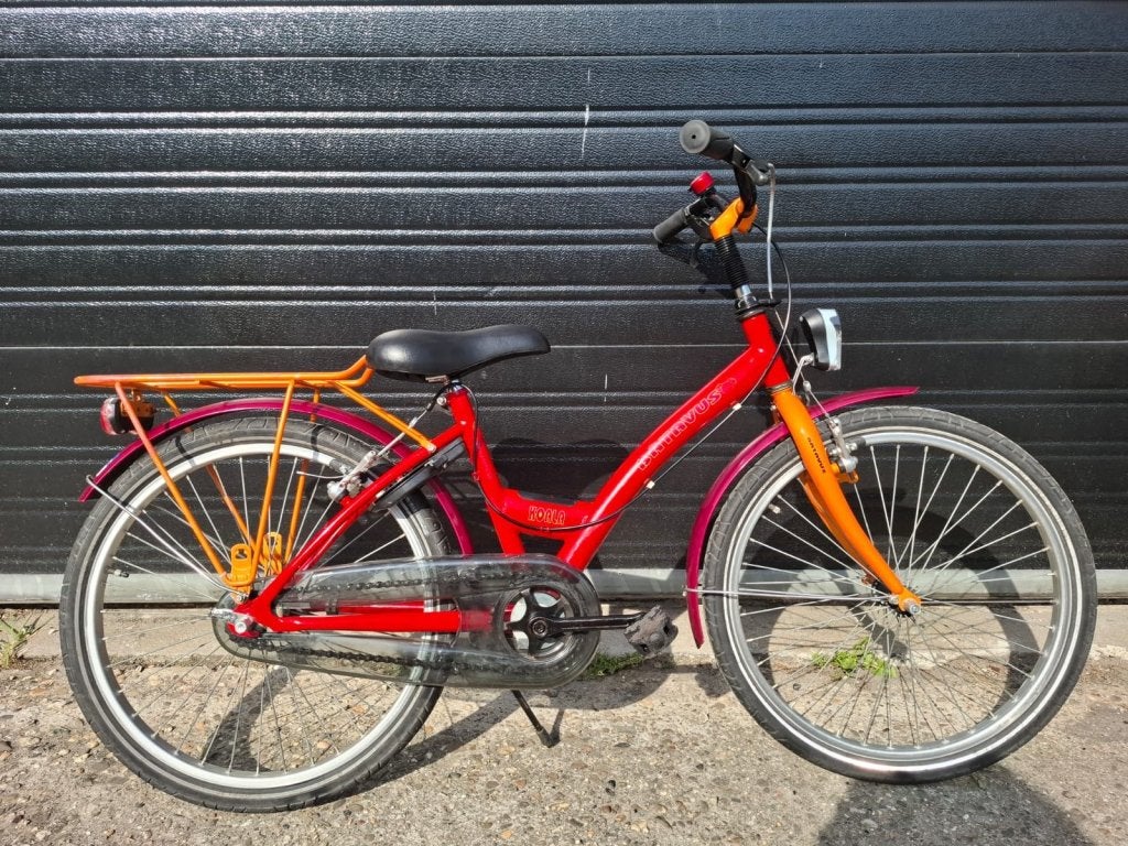 Batavus koala 22 inch meisjesfiets, Terugtraprem, 22 inch, Niet ingevuld, Ophalen