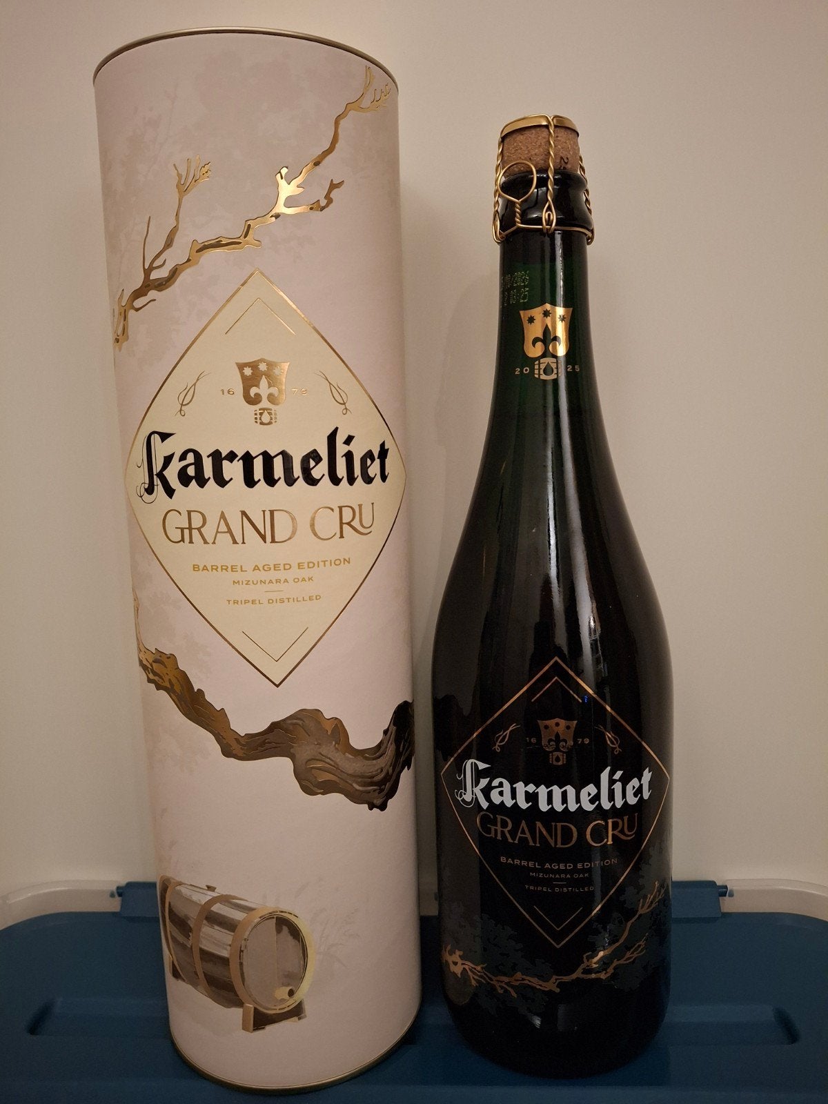 Tripel Karmeliet Grand Cru 2025 (Barrel Aged Edition), Verzamelen, Biermerken, Ophalen of Verzenden, Nieuw, Flesje(s), Overige merken