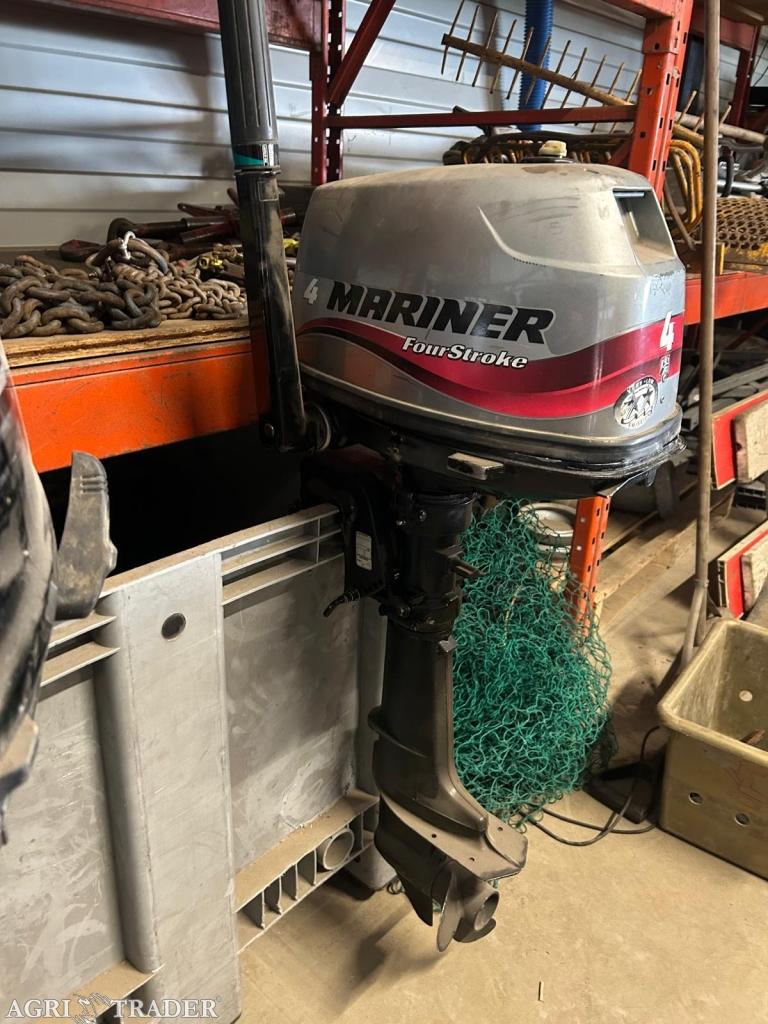 mariner buitenboordmotor 4 takt kortstaart 4pk, Watersport en Boten, Gebruikt, -, Minder dan 5 pk, Viertaktmotor
