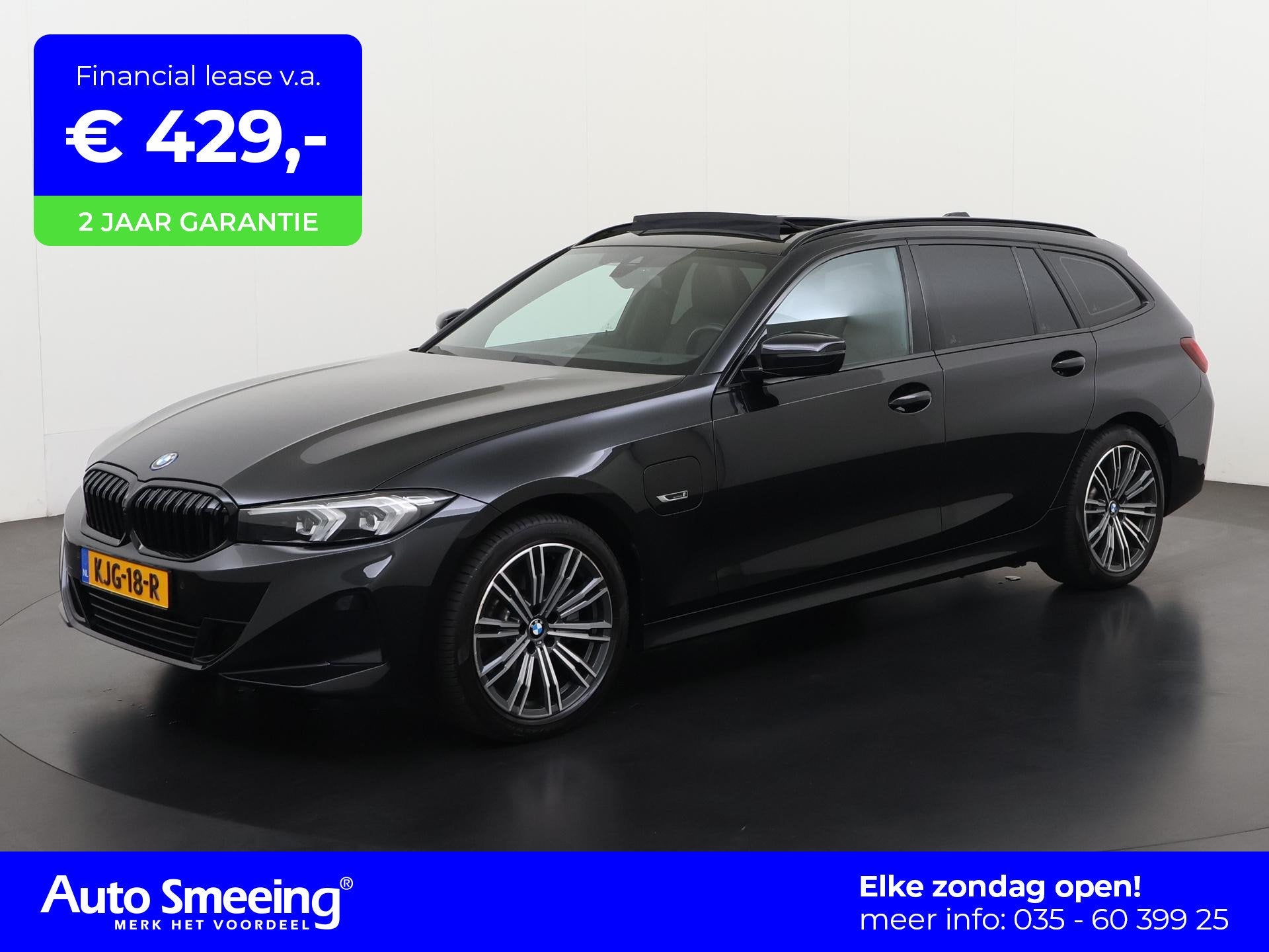 BMW 3-serie Touring 320e xDrive Sport Line Shadow Facelift |, Gebruikt, Euro 6, 4 cilinders, Zwart