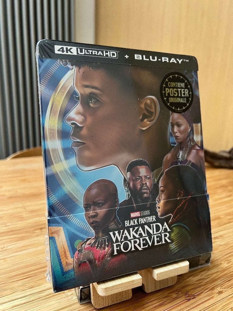 Black Panther: Wakanda Forever 4K UHD SteelBook + Blu-ray, Avontuur, Engels, Film, 4K Ultra HD Blu-ray