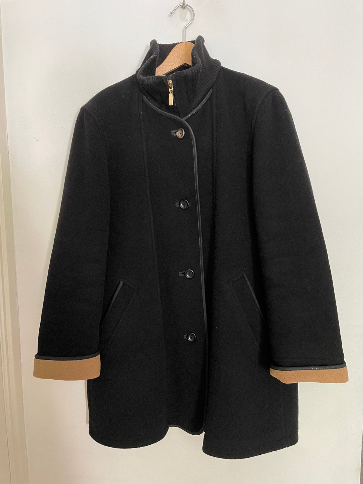 Wollen gevoerde Winterjes BARONIA ( in Hilversum ), Kleding | Dames, Ophalen of Verzenden, Zo goed als nieuw, Zwart