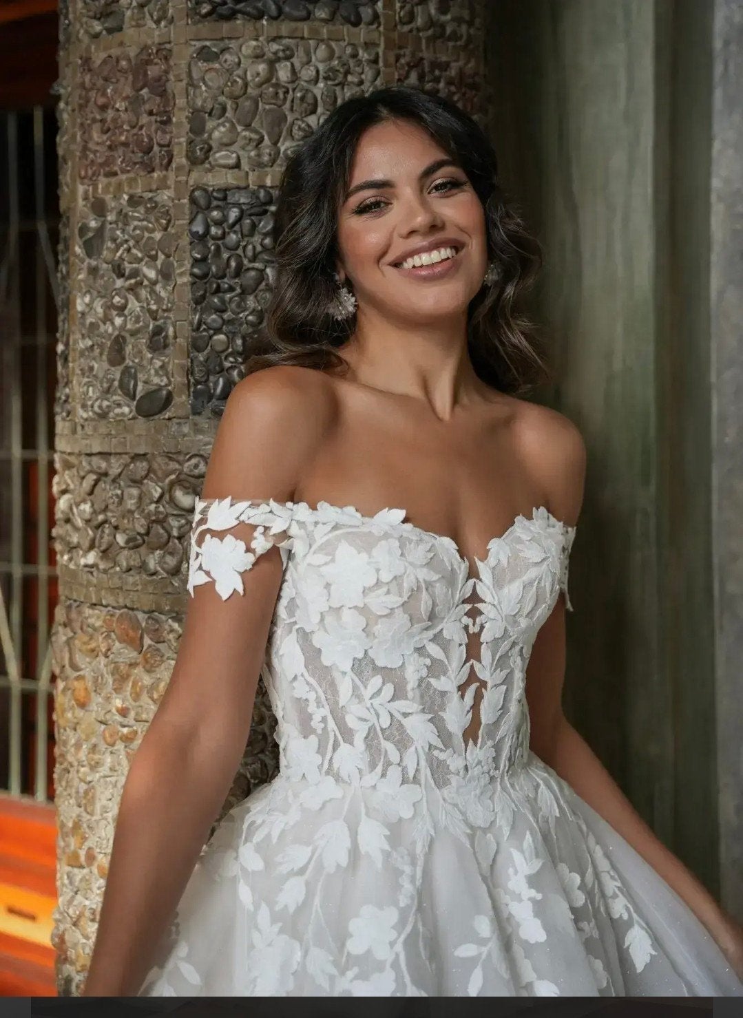 Prachtige Diana Legrand (50810) trouwjurk - Honeymoon Shop, Ophalen, Trouwjurk, Diana legrand, Wit