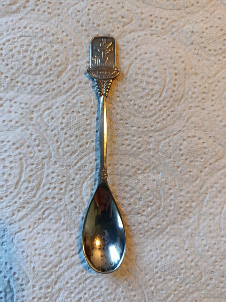 Vintage verzamellepel, Antiek en Kunst, Ophalen of Verzenden