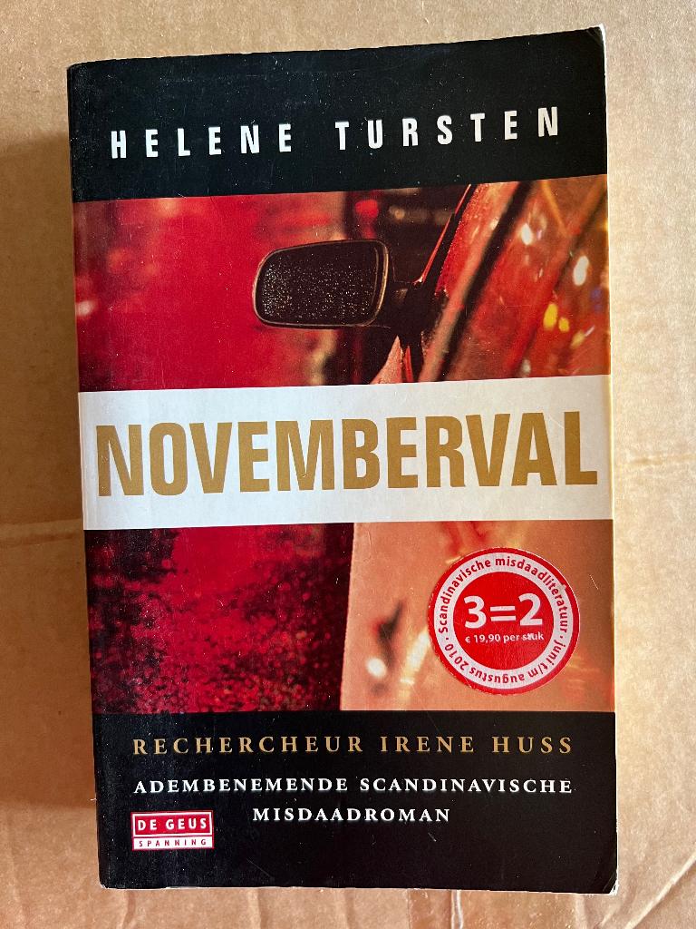 Helene Tursten: Novemberval, Ophalen of Verzenden, Gelezen, Helene Tursten