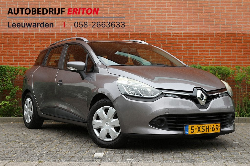 Renault Clio Estate 0.9 TCe 90pk Expression | NL-auto | Navi, Auto's, Renault, Bedrijf, Te koop, Clio, ABS, Airbags, Airconditioning