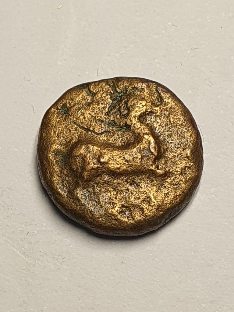 Oude onbekende munt Keltisch? Romeins?, Ophalen of Verzenden, Losse munt