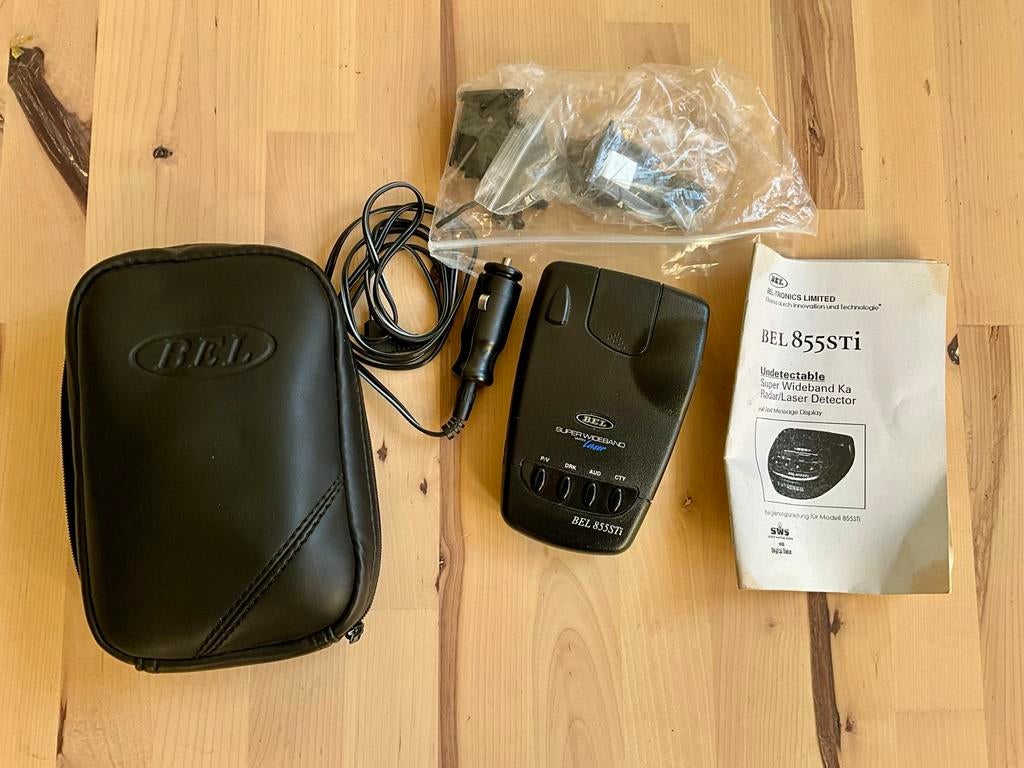 BEL 855STI Radar/Laser Detector, Ophalen of Verzenden, Zo goed als nieuw