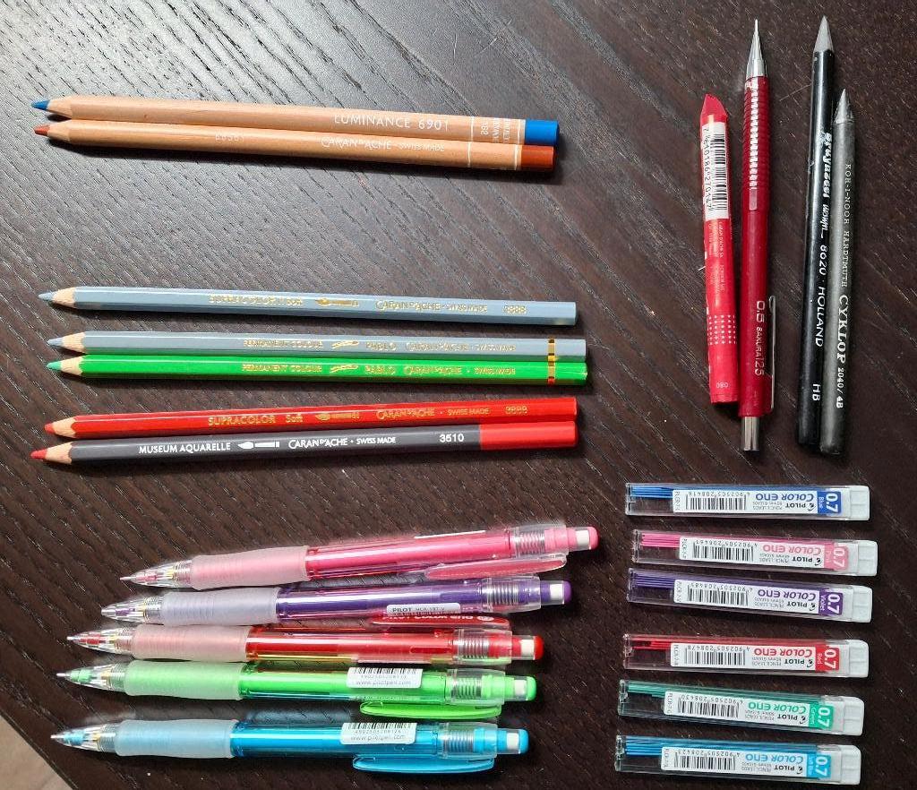 Tekenpakket / verschillende (kleur)potloden, Ophalen of Verzenden, Nieuw, Potlood of Stift