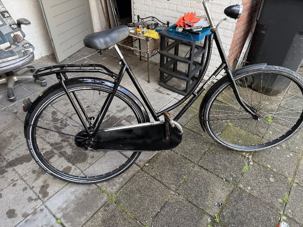 omafiets terutrap, Ophalen of Verzenden, Gebruikt, Velgrem