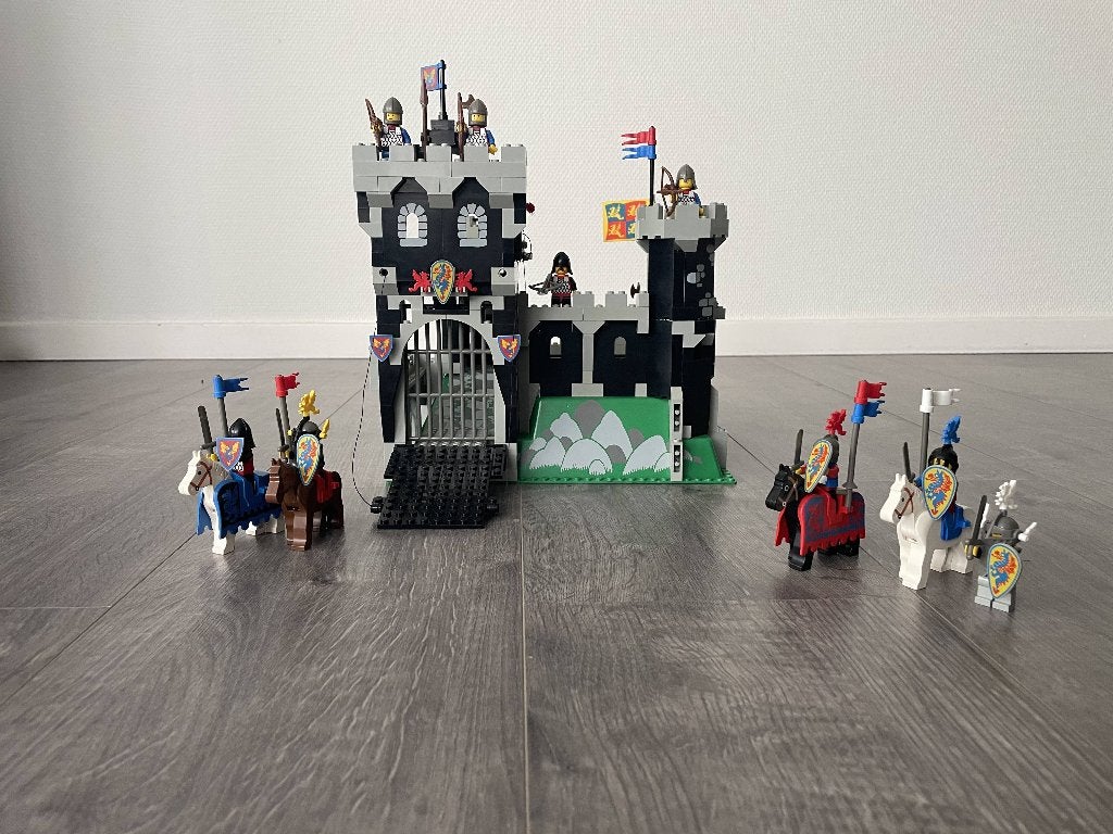 LEGO 6086 Black Knight's Castle – Compleet – Vintage, Compleet, Gebruikt, Lego, Ophalen of Verzenden