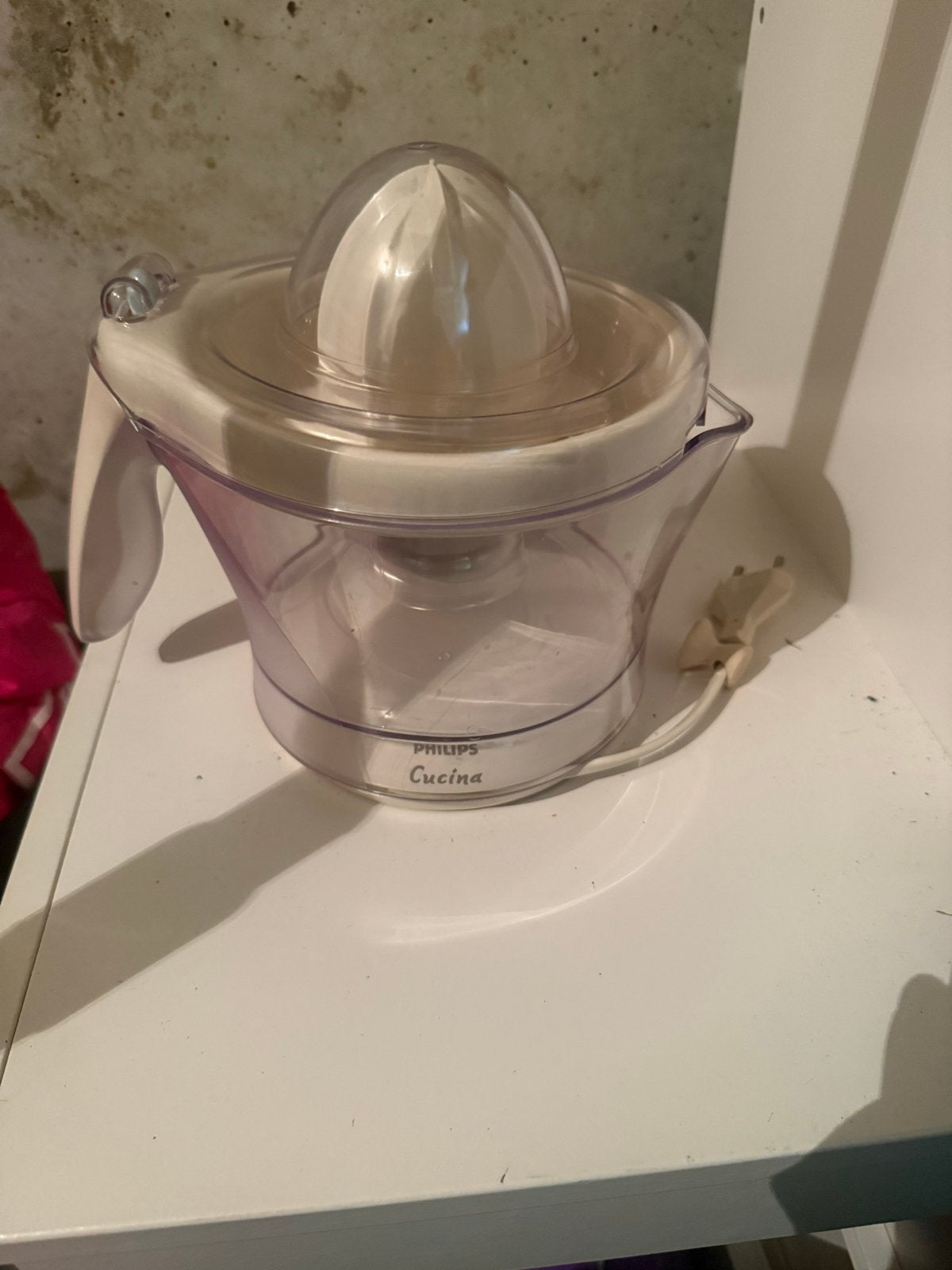 Philips Cucina Citruspers - Vers geperst sap in een handomdr, Ophalen, Gebruikt