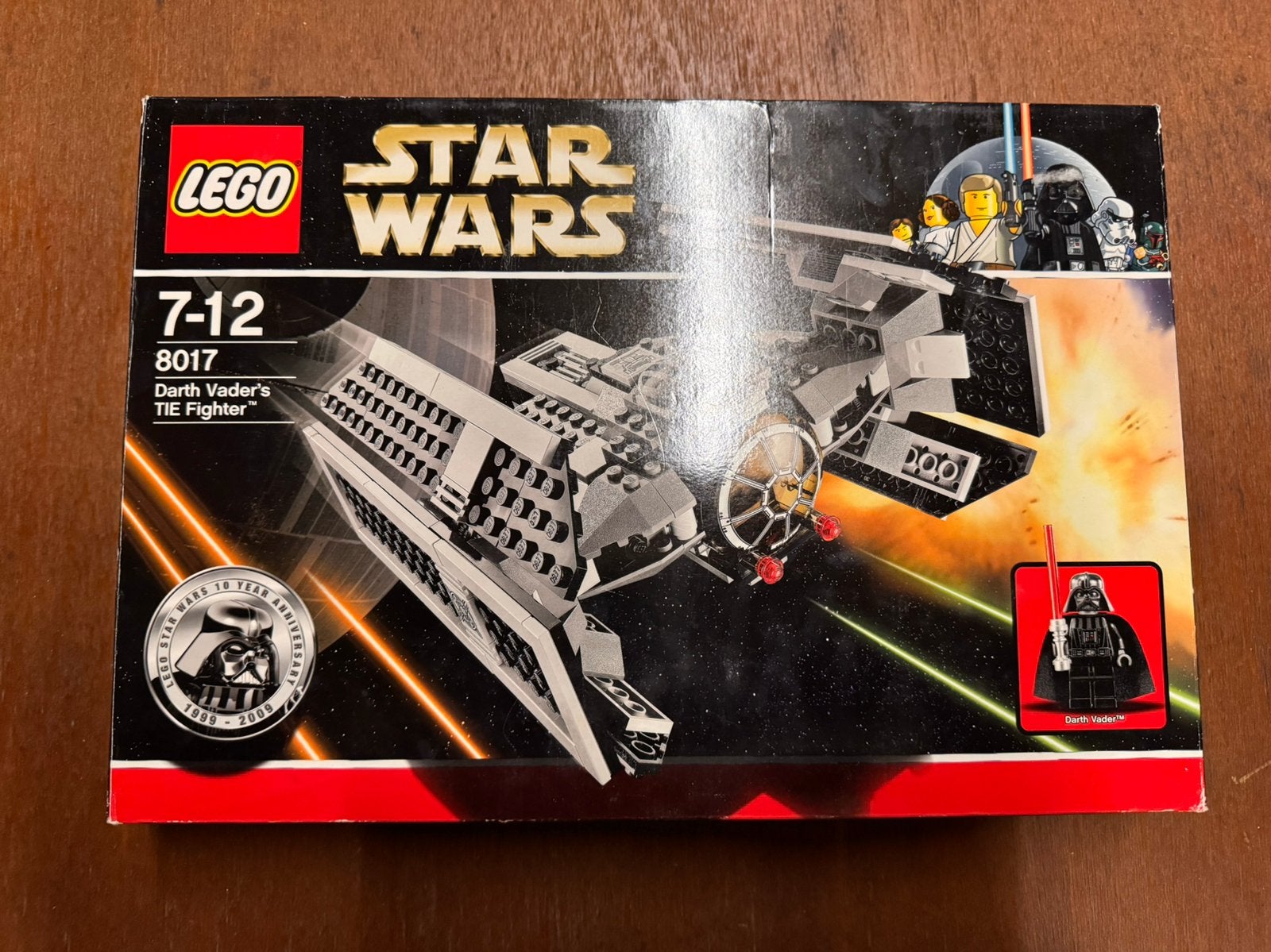 Lego Star Wars #8017 Darth Vader’s TIE Fighter, Star Wars, Verzenden, Lego, Zo goed als nieuw