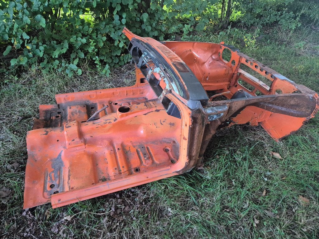 opel kadett c halve auto, Ophalen