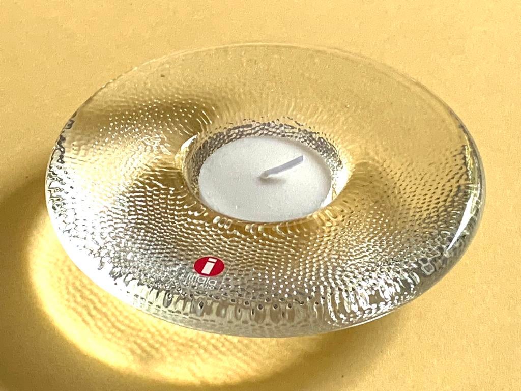 Iittala theelichthouder, Ophalen of Verzenden, Zo goed als nieuw, Overige materialen, Minder dan 25 cm
