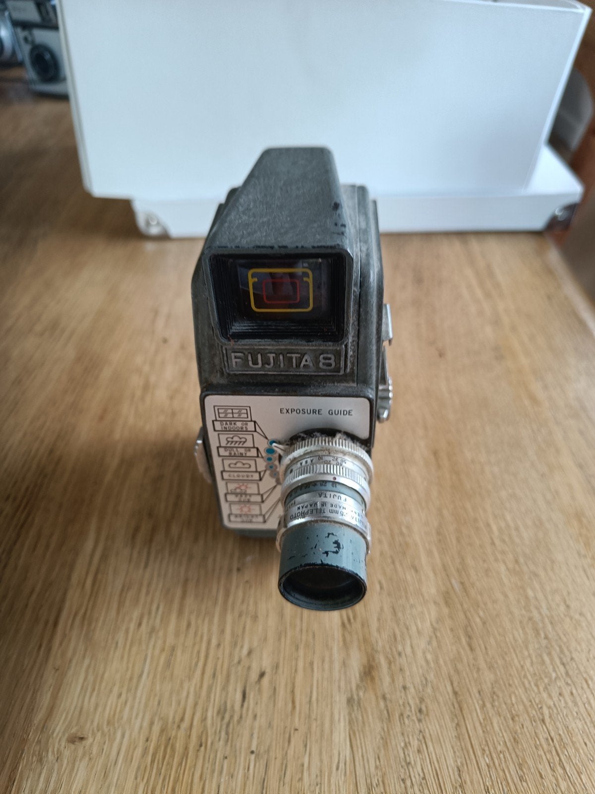 Filmcamera, Ophalen, 8mm