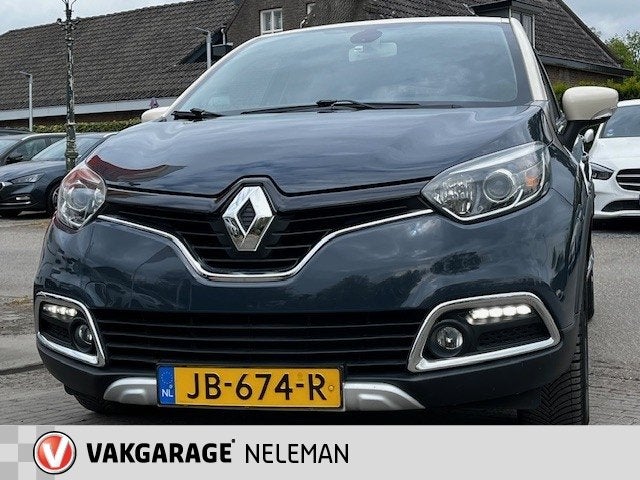 RENAULT Captur TCe 120pk EDC Xmod leer automaat navigatie ca, Auto's, Automaat, 12 maanden, Blauw, SUV of Terreinwagen