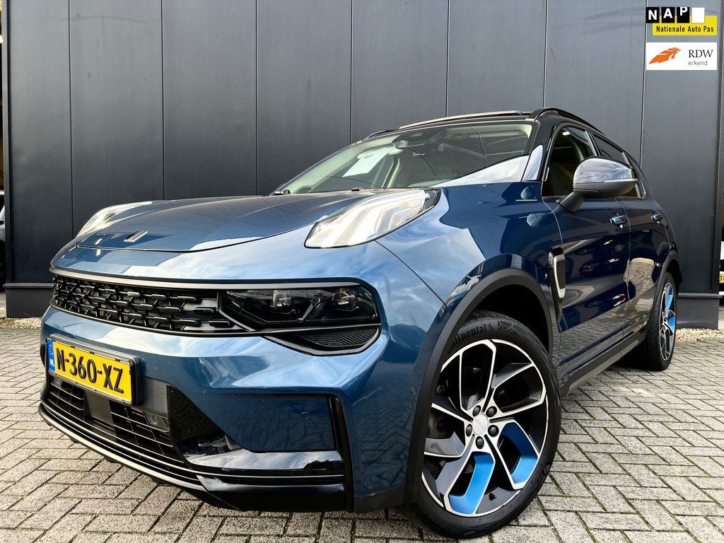 Lynk & Co 01 1.5 Hybrid '22 Aut/20'Lmv/Panodak/OrgNL, Auto's, Lynk & Co, Euro 6, Blauw, 120 €/maand, Bedrijf
