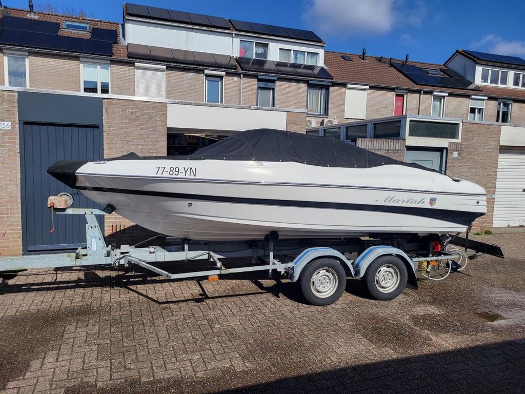 Nette Mariah sx 18 speedboot, Watersport en Boten, Ophalen, Gebruikt, Binnenboordmotor, 120 tot 200 pk