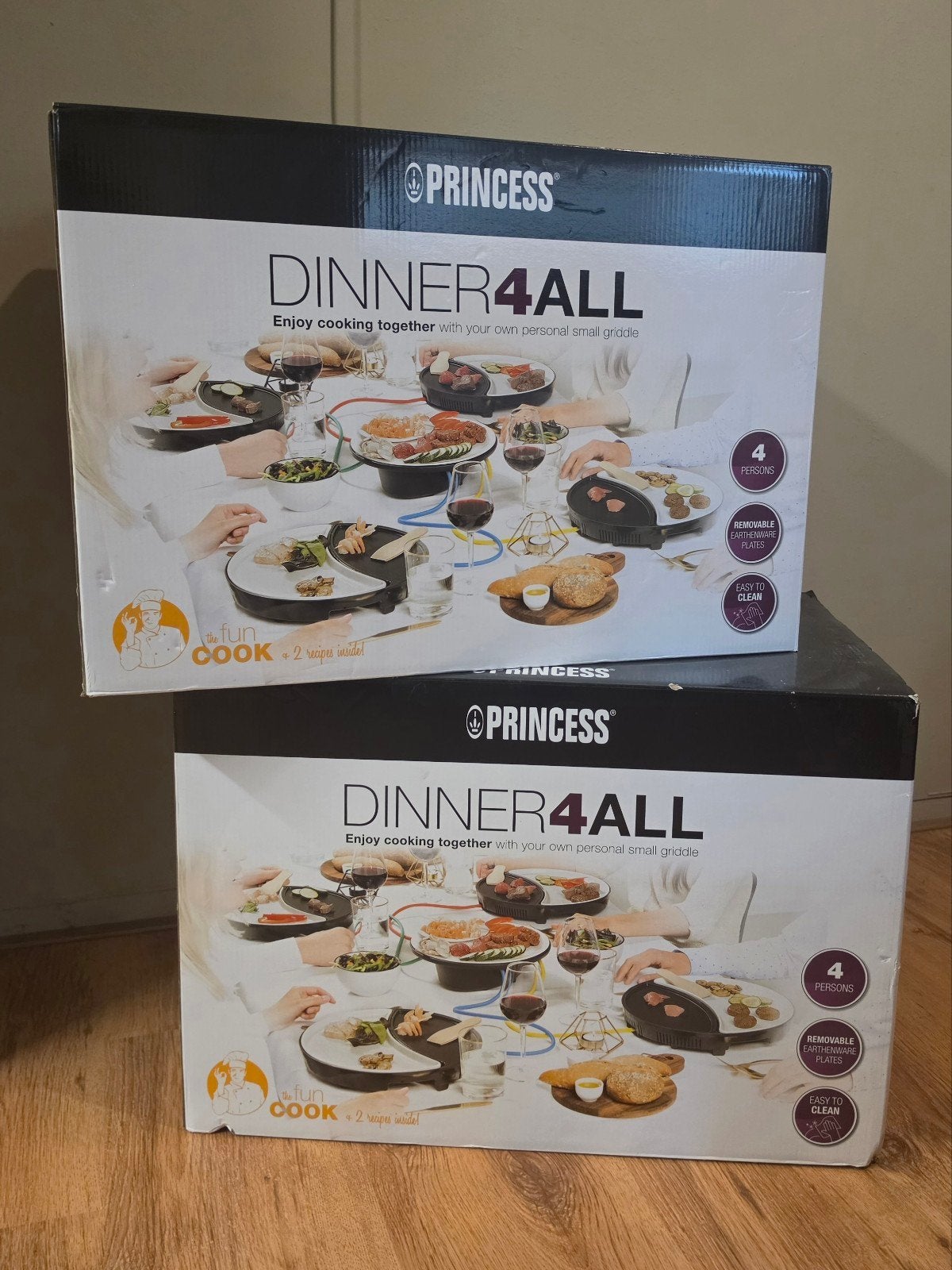 Princess Dinner4All Gourmetstel, Ophalen, Zo goed als nieuw