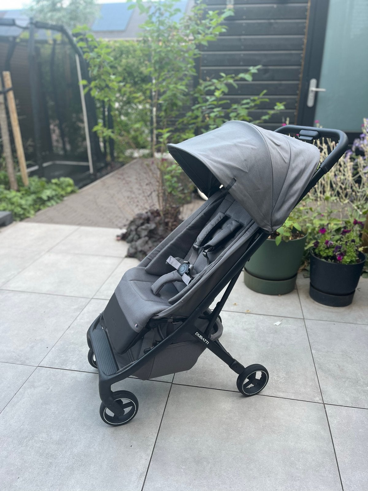 Zo goed als nieuwe Dubatti smart E2 Buggy - Zwart/Lichtgrijs, Ophalen, Zo goed als nieuw, Overige merken, Regenhoes