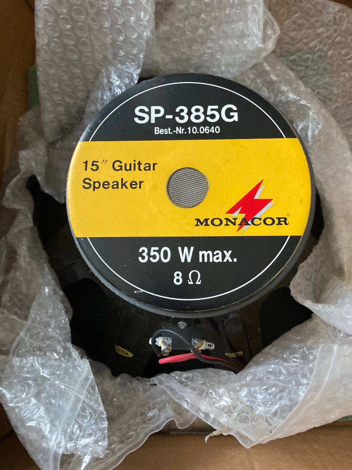 Monacor SP-385G 8 ohm, Audio, Tv en Foto, Luidsprekers, Overige merken, Gebruikt, Overige typen, Ophalen of Verzenden