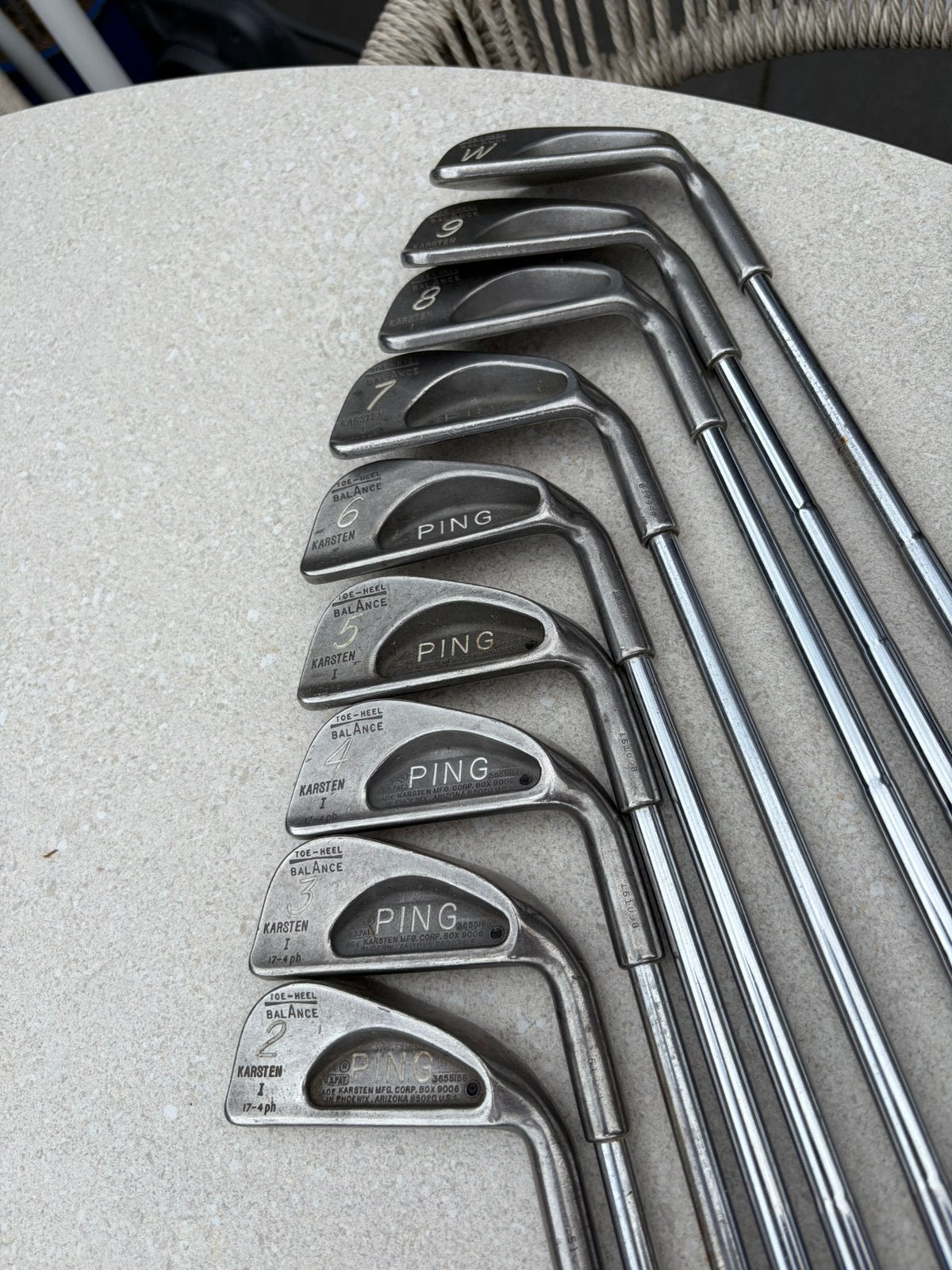 Golf - Ping ijzeren set 2-W, Ophalen, Gebruikt, Set, Ping