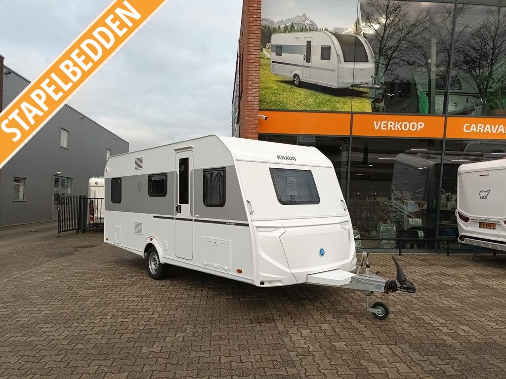 Knaus Sport 500 KD, Caravans en Kamperen, Schokbreker, Bedrijf, Treinzit, 5 tot 6 meter