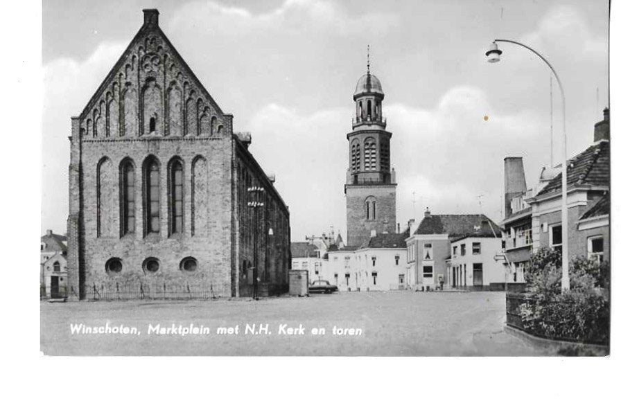 Winschoten, Ophalen of Verzenden, 1940 tot 1960, Ongelopen, Groningen