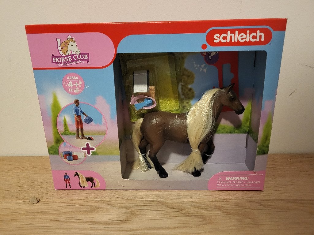 Nieuw! Schleich paard, donkerbruin, horse club, 42586, Ophalen of Verzenden, Nieuw