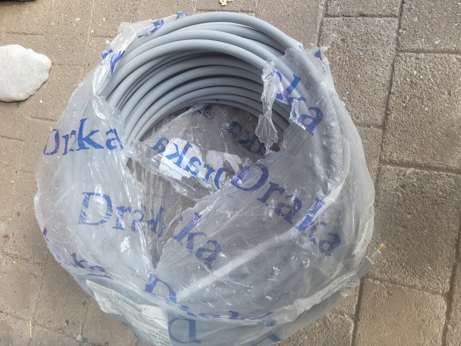 Draka 3x2.5 YMVK Halogeenvrij Kabel - Nieuw, Ophalen of Verzenden, Zo goed als nieuw, Draka, Kabel of Snoer