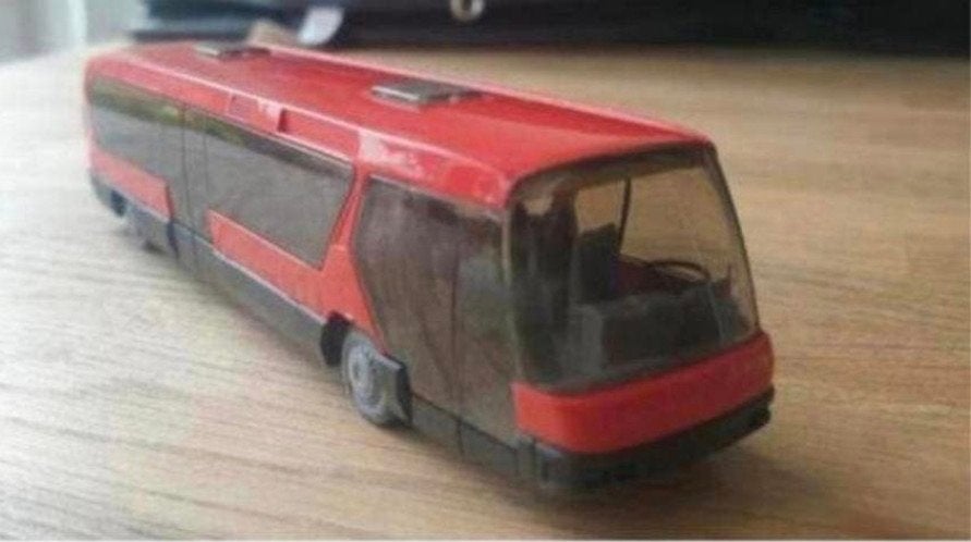 Rietze Neoplan Metroliner Bus – schaal 1:87 (H0), Ophalen of Verzenden, Zo goed als nieuw, Bus of Vrachtwagen, Rietze